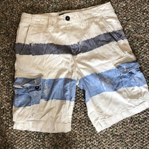 American Eagle stripped shorts